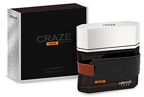 Armaf Craze Noir For Men Eau De Parfum Spray 3.4 Ounce