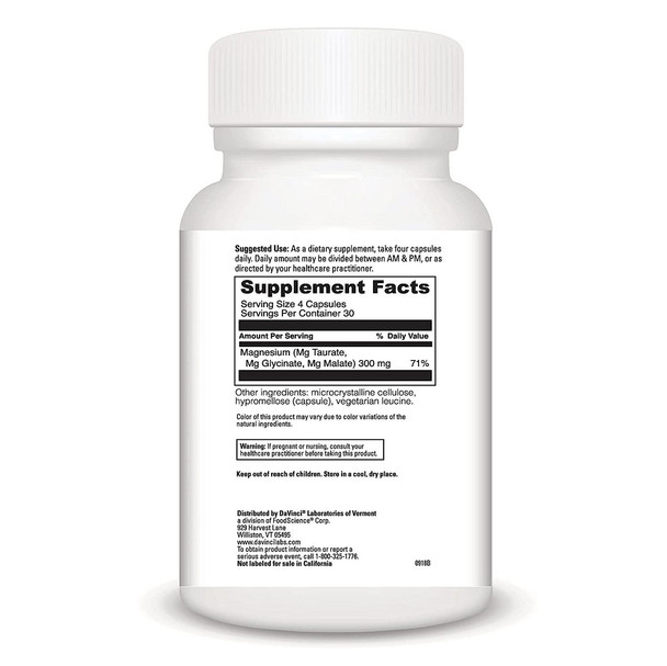 DaVinci Labs Tri-MAG 300 - 120 Capsules