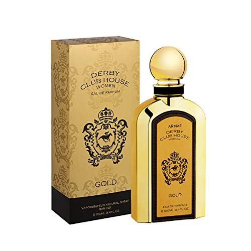 Armaf Derby Club House Gold For Women Eau De Parfum Spray 3.4 Ounce
