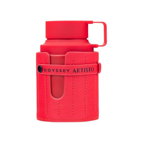 Armaf Odyssey Artisto The Red Edition Woody Sweet Tropical Warm Spicy Eau De Parfum Spray Long-Lasting Fragrance For Unisex 3.40 Ounce / 100 Ml