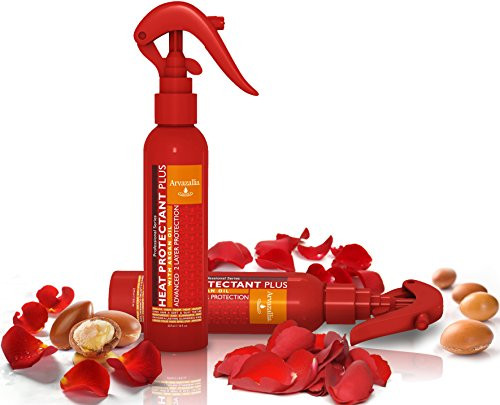 Arvazallia Advanced Color Care System With Argan Oil And Macadamia Oil And Heat Protectant Spray Bundle Daily Hydration And Thermal Shield Treatment Set