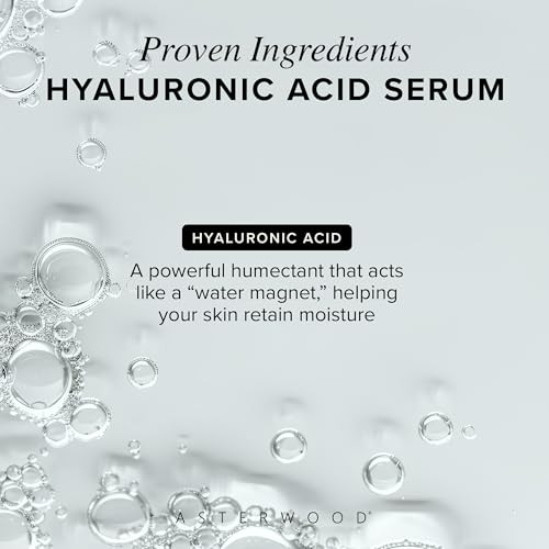 Asterwood Hyaluronic Acid Serum (1 Oz) + Hyaluronic Acid Eye Serum