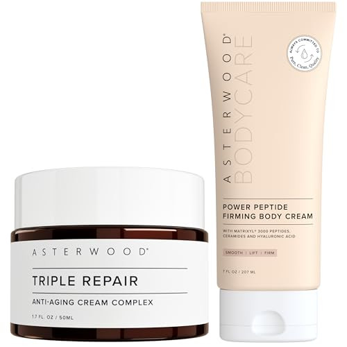 Asterwood Triple Repair Cream + Body Peptide Cream