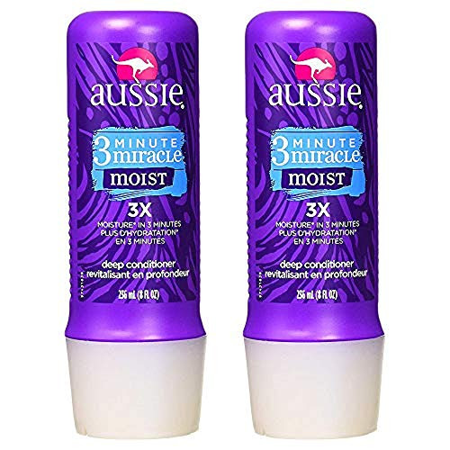 Aussie Moist 3 Minute Miracle Deeeeep Conditioner - 2 Count (8.0 Fl Oz Each)