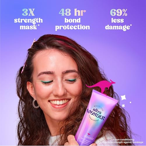 Aussie Ultra Wonder Treatment Leave-In And Pre-Wash With Amino Acids For All Hair Types And Curls 8Oz