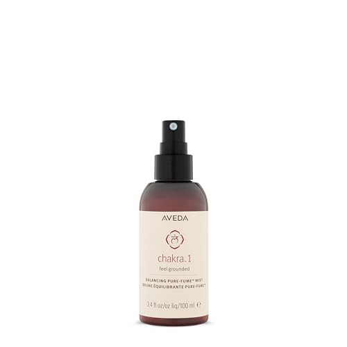 Aveda Chakra 1 Balancing Pure-Fume Mist: Grounded Body & Room Spray Balances Root Chakra With Organic Olibanum Vetiver Patchouli 3.4 Fl Oz