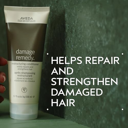 Aveda Damage Remedy Restructuring Conditioner For Damaged Hair Repairs And Strengthens Damaged Hair Detangles And Softens With Quinoa Protein 96% Naturally Derived 6.7 Fl Oz