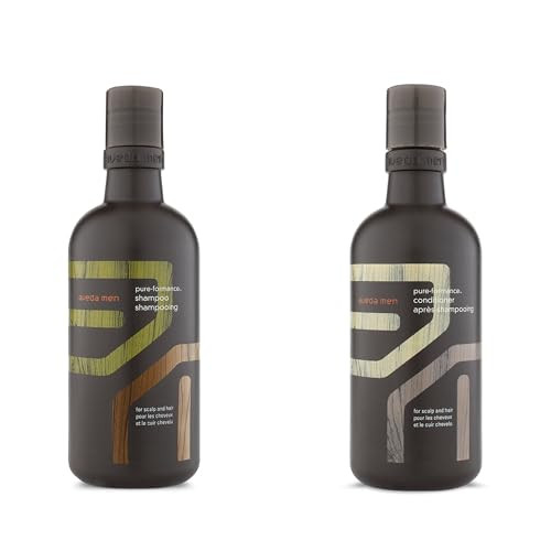 Aveda Men Pure-Formance Shampoo & Conditioner Duo Lightweight Conditioner For Men S Hair Cleanses And Refreshes Hair & Scalp 96%+ Naturally Derived