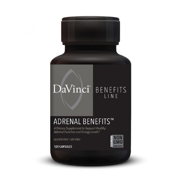 DaVinci Labs Adrenal Benefits 120 Capsules