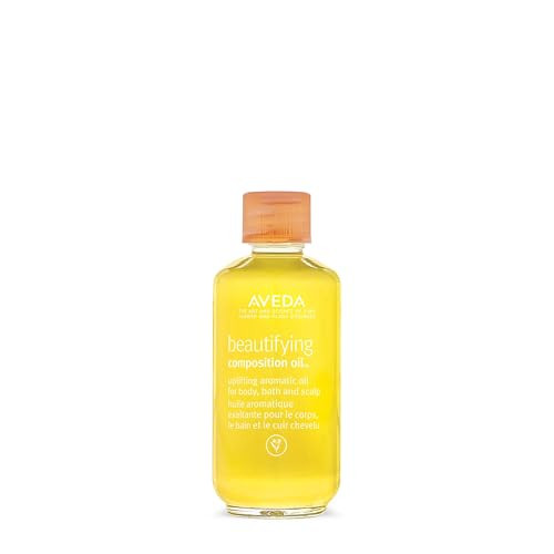 Aveda Beautifying Composition Oil Bath Body & Scalp With Organic Safflower & Olive Oil Aroma Of Organic Rosemary Lavender Bergamot 1.7 Fl Oz