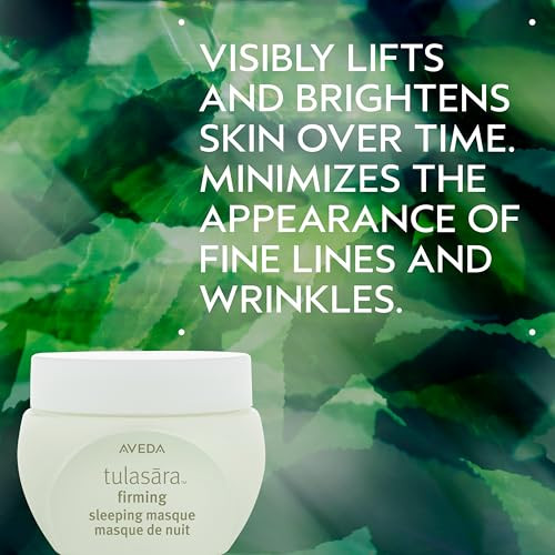 Aveda Tulasara Firming Sleeping Masque Moisturizing Brightening Overnight Face Mask With Vitamin C & Peptides 1.7 Fl Oz