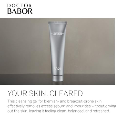 Babor Doctor Daily Blemish Contorl Cleansing Gel With Salicylic Acid For Oily Skin Deep Pore Cleanser To Help Reduce The Appearance Of Blemishes