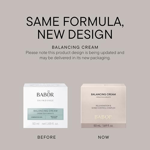 Babor Skinovage Balancing Cream Gesichtscreme F R Mischhaut Mattierende Feuchtigkeitspflege F R Ebenm Igen Teint Anti-Aging 50 Ml