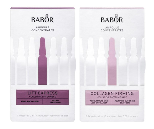 Babor Lift Express & Collagen Firming Ampoule Serum Concentrate Bundle