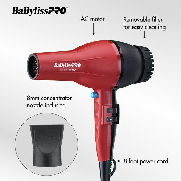 Babylisspro Watt Turbo Hair Dryer