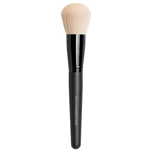 Bareminerals Full Flawless Face Brush For Blush Highlighter Or Finishing Powder Vegan Cruelty- & Dermatologist-Tested