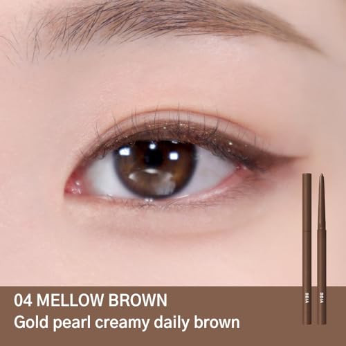 Bbia Bbia Last Auto Gel Eyeliner (04 Mellow Brown) + Ready To Wear Eye Palette (03 Dry Flower) Bundle Set