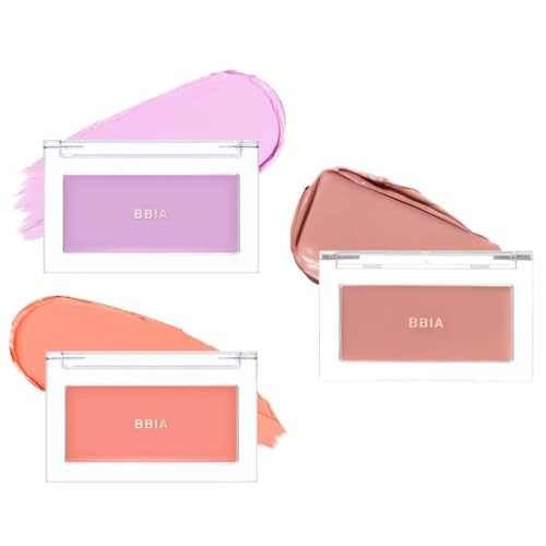 Bbia Bbia Ready To Wear Downy Cheek Cream Blush 3 Color (04 06) Bundle Set - Blendable And Lightweight Cheek Makeup Highly Pigmented With Long Wearing Formula