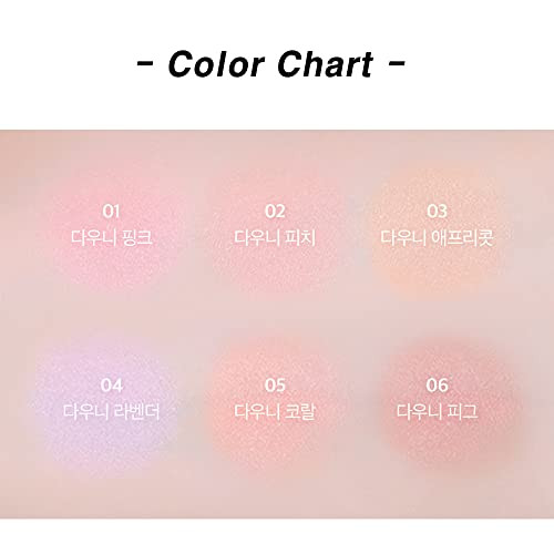 Bbia Bbia Ready To Wear Downy Cheek Cream Blush 2P Set (01 Downy Pink + 06 Downy Fig) / Blendable And Lightweight Cheek Makeup Highly Pigmented With Long Wearing Formula