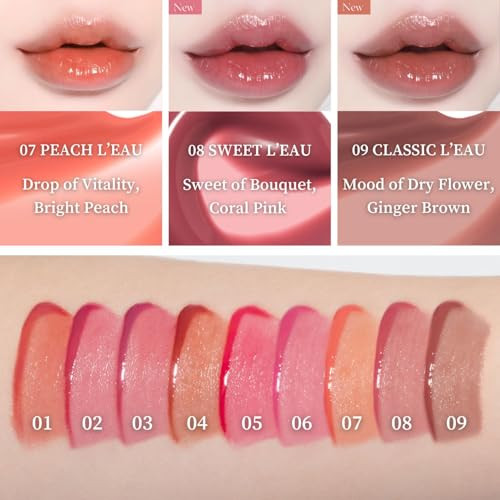 Bbia Bbia L Eau Tint Rosy & Soft Pink Full + Mini Lip Duo (02 Fleur + 06 Pink) Bundle