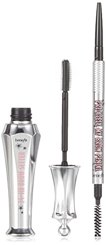Benefit Brow Bigshots 2-Piece Set (0.24 Oz Brow Pencil 4 Warm Deep Brown + 0.003 Oz Brow Setter)