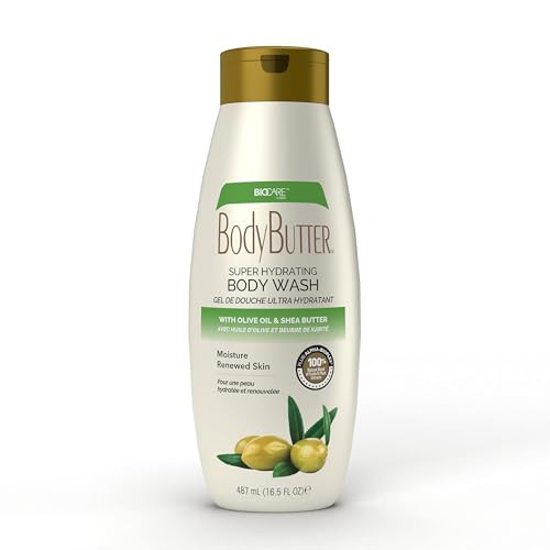 Biocare Super Hydrating Body Wash With Olive Oil And Shea Butter Sulfate 16.5 Oz
