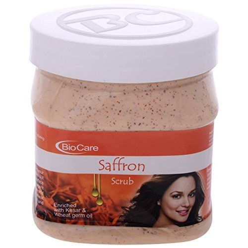 Biocare Saffron Scrub Enriched With Kesar And Wheatgerm Oil 500Ml