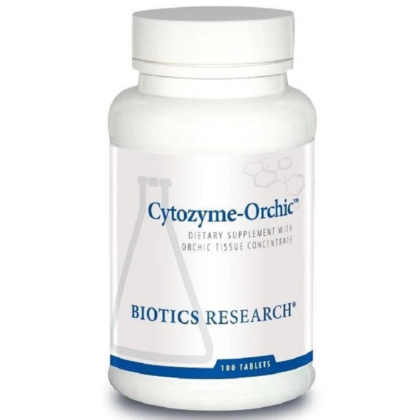 Biotics Research Cytozyme Orchic 100 Tablets