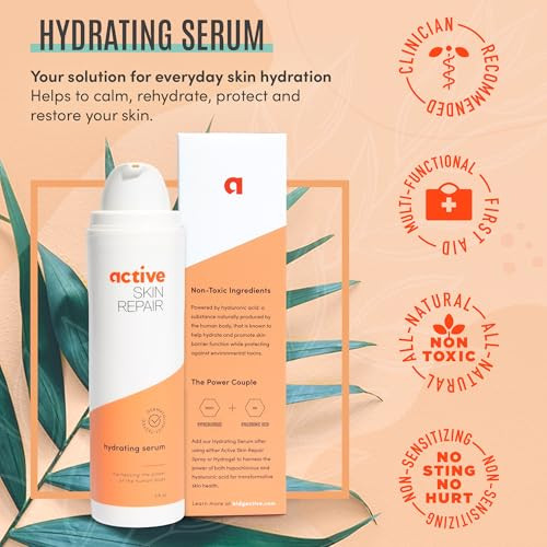 Bldg Active Active Skin Repair Face And Body Hydrating Serum Ewg Hyaluronic Acid For All Skin Types Dermatologist-Tested Moisturizing Anti-Aging Serum With Ceramides & Niacinamide 5 Fl. Oz