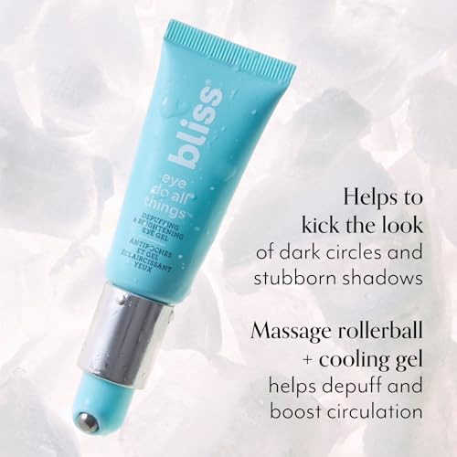 Bliss Eye Do All Things Eye Gel + Micro Magic Facial Exfoliator Exfoliating & Hydrating Duo