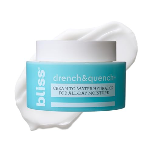 Bliss Drench & Quench Moisturizer Bright Idea Vitamin C Serum And Eye Do All Things Eye Gel - Deep Hydration Daily Use Trio - Vegan And Cruelty-
