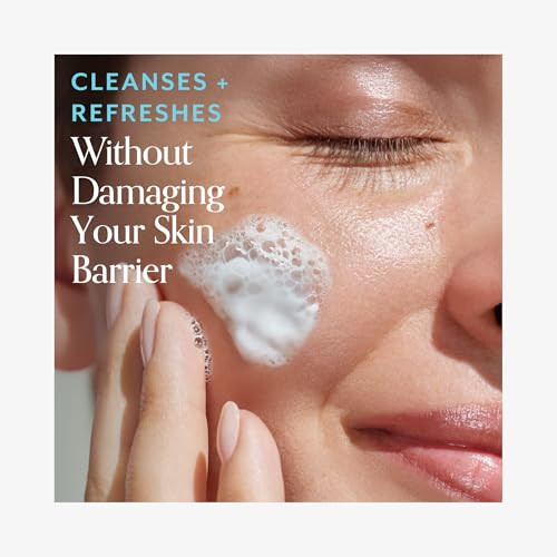 Bliss One & Done Daily Cream Facial Cleanser With Ceramides - Moisturizing Face Wash For Dry Skin And Mighty Marshmallow + Vitamin C Whipped Mask - Brighten & Hydrate