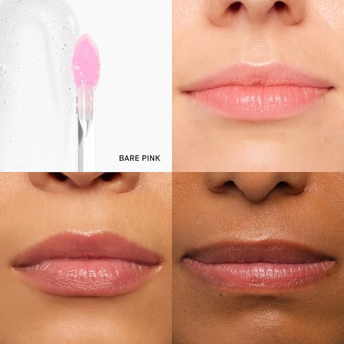 Bobbi Brown Extra Blushing Lip Oil Shine And Hydration With Ph-Adaptive Color For A Fresh Natural Lip Look Bare Pink 0.20 Fl Oz