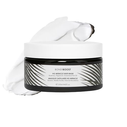 Bondiboost Miracle Hair Mask For Damaged Hair [8.45 Fl Oz] Deep Conditioning Hair Mask For Fine Hair Clinically-Proven To Improve Split Ends Argan Oil + Biotinoyl Tripeptide 1 Formula Sulfate