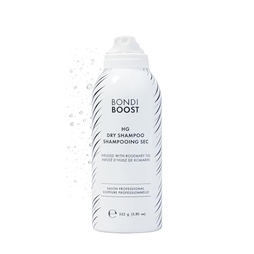Bondiboost Hg Dry Shampoo For Women & Men [3.95 Oz] - Clinically Tested To Cleanse + Volumizes Hair Refreshes + Protects & Strengthens Hair - Clean Formula With Rosemary - All Hair Types