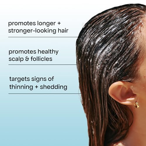 Bondiboost Hg Anti-Thinning Shampoo & Conditioner Set + Hg Lock Drops Serum Clinically Tested To Reduce Shedding & Promote Thicker Fuller Hair For Women & Men Vegan & Sulfate-