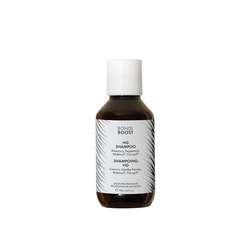 Bondiboost Hg Anti-Thinning Shampoo For Women & Men [3.04 Fl Oz] Clinically Tested To Promote Fuller + Thicker-Looking Hair Natural Mint Scent + Procapil Redensyl & Rosemary Formula Sulfate-