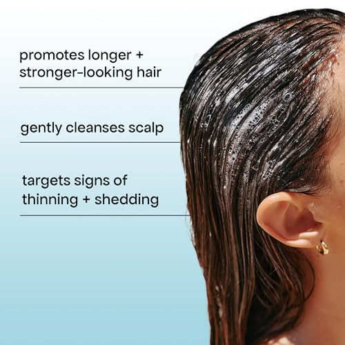 Bondiboost Hg Anti-Thinning Shampoo For Women & Men [3.04 Fl Oz] Clinically Tested To Promote Fuller + Thicker-Looking Hair Natural Mint Scent + Procapil Redensyl & Rosemary Formula Sulfate-