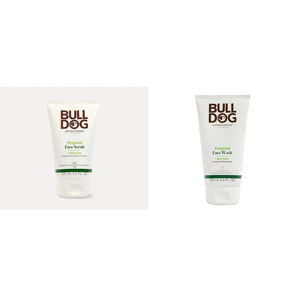 Bulldog Mens Skincare And Grooming Original Face Scrub 4.2 Fluid Ounce