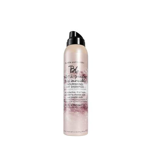 Bumble And Bumble. Pr t- -Powder Tr S Invisible Nourishing Dry Shampoo Absorbs Oil At The Roots Nourishes Dry Ends Uv Protection For Medium To Thick Curly Wavy Straight Hair Types 3.1 Ounce