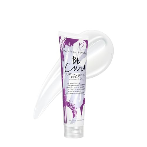 Bumble And Bumble. Curl Anti-Humidity Gel-Oil Anti Frizz Adds Bounce Shine Moisture For Medium To Thick Coily Curly Hair With Jojoba Avocado + Coconut Oil Standard Size 5 Fl Oz