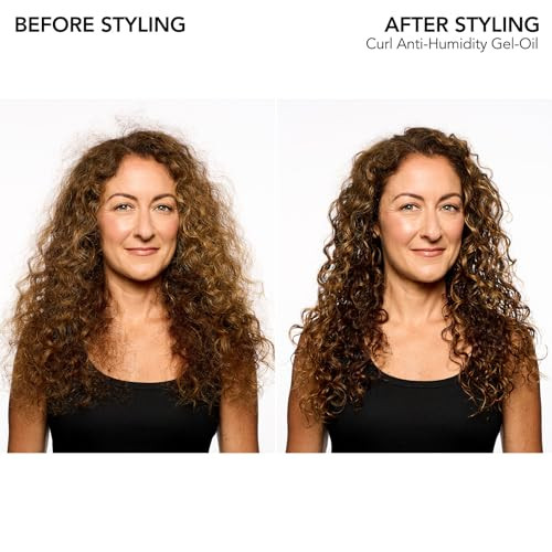 Bumble And Bumble. Curl Anti-Humidity Gel-Oil Anti Frizz Adds Bounce Shine Moisture For Medium To Thick Coily Curly Hair With Jojoba Avocado + Coconut Oil Standard Size 5 Fl Oz