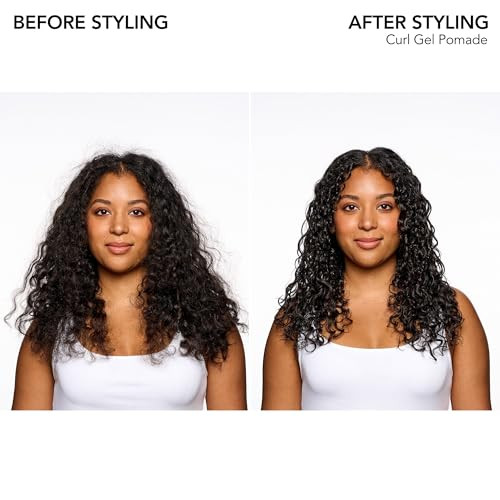 Bumble And Bumble. Curl Gel Pomade Adds Shine And Definition To Coily Curly Wavy Hair Anti Frizz Adds Shine With Jojoba Avocado + Coconut Oil Standard Size 3.4 Fl Oz