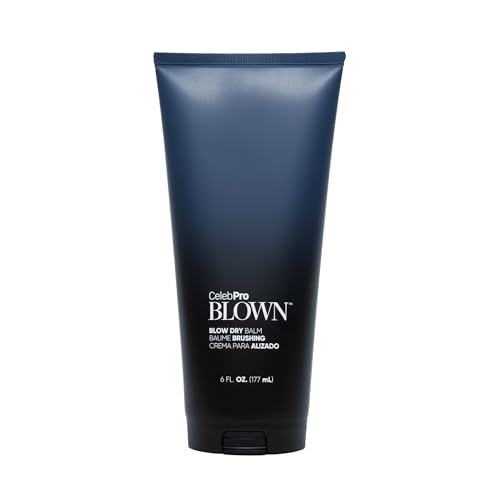 Celeb Luxury Celebpro Blown Blow Dry Cream Heat Protectant Styling Cream For Frizz Hair 6 Oz