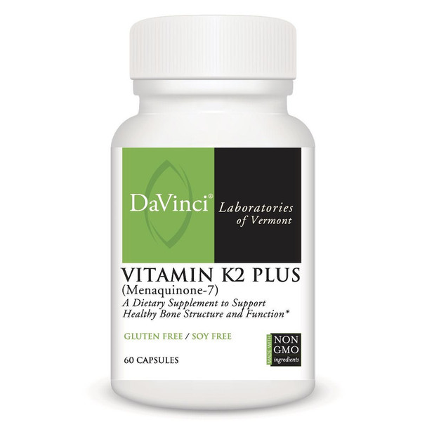 Davinci Labs Vitamin K2 Plus 60 Capsules