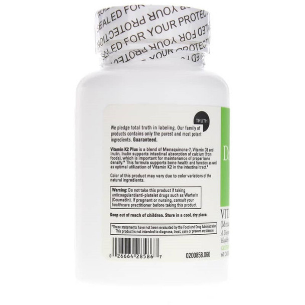 Davinci Labs Vitamin K2 Plus 60 Capsules