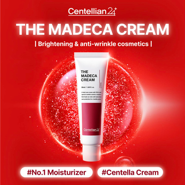 Centellian 24 Madeca Cream (Season 6 1.7Fl Oz) - Centella Moisturizer For Face Korean Skin Care. Dry Sensitive Skin. Teca Centella Asiatica Madecassoside