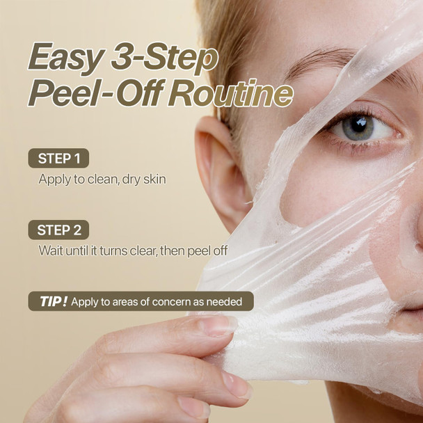 Charde Peel Off Cream Mask For Dark Spots Cream To Clear Mask For Brighter More Even Looking Skin At Home Care Routine 50Ml