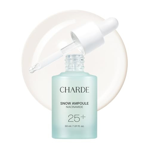 Charde Niacinamide Serum For Dark Spots & Uneven Skin Tone Pure Niacinamide + White Garcinia & Arbutin Brightening Korean Skincare Face Serum For Dark Spot Corrector Dullness & Texture (1.01 Fl Oz)