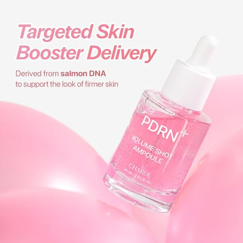 Charde Pdrn Serum With Salmon Dna Firming & Plumping Serum For Face Collagen + 7 Types Of Hyaluronic Acid Korean Anti-Aging Face Serum For Fine Lines Skin Elasticity & Radiance (1.01 Fl Oz)